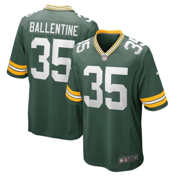 Men's Green Bay Packers Corey Ballentine Green Home Game Player Jersey