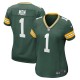 Women's Green Bay Packers Number 1 Mom Green Game Jersey