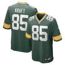 Men's Green Bay Packers Tucker Kraft Green Game Jersey