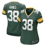 Women's Green Bay Packers Innis Gaines Green Game Jersey