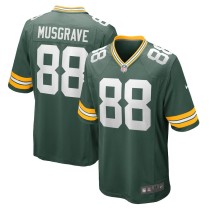 Men's Green Bay Packers Luke Musgrave Green Game Jersey