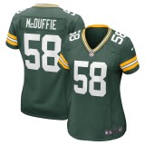 Women's Green Bay Packers Isaiah McDuffie Green Game Jersey