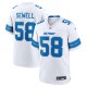 Men's Detroit Lions Penei Sewell White Game Jersey