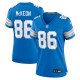 Women's Detroit Lions Sean McKeon Blue Game Jersey
