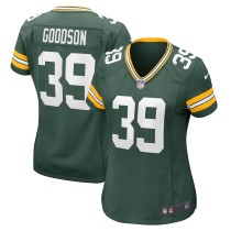 Women's Green Bay Packers Tyler Goodson Green Game Player Jersey