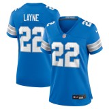 Women's Detroit Lions Bobby Layne Blue Retired Player Game Jersey