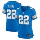 Women's Detroit Lions Bobby Layne Blue Retired Player Game Jersey