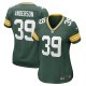 Women's Green Bay Packers Zayne Anderson Green Team Game Jersey