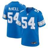 Men's Detroit Lions Alim McNeill Blue Team Game Jersey