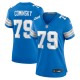Women's Detroit Lions John Cominsky Blue Team Game Jersey