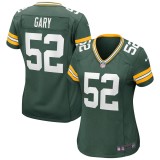 Women's Green Bay Packers Rashan Gary Green Game Jersey
