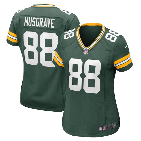 Women's Green Bay Packers Luke Musgrave Green Game Jersey