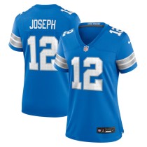 Women's Detroit Lions Brandon Joseph Blue Team Game Jersey