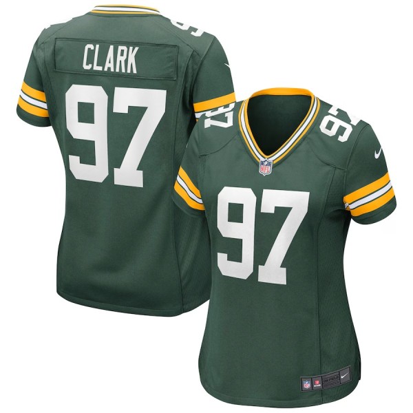 Women's Green Bay Packers Kenny Clark Green Game Jersey