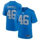 Men's Detroit Lions Jack Campbell Blue Alternate Game Jersey