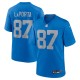 Men's Detroit Lions Sam LaPorta Blue Alternate Game Jersey