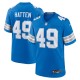 Men's Detroit Lions Hogan Hatten Blue Game Jersey