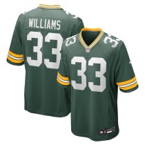 Men's Green Bay Packers Evan Williams Green Game Jersey