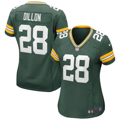Women's Green Bay Packers AJ Dillon Green Game Jersey