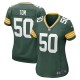 Women's Green Bay Packers Zach Tom Green Player Game Jersey