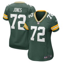 Women's Green Bay Packers Caleb Jones Green Game Player Jersey