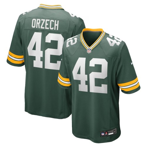 Men's Green Bay Packers Matt Orzech Green Game Jersey