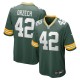 Men's Green Bay Packers Matt Orzech Green Game Jersey