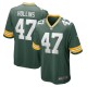 Men's Green Bay Packers Justin Hollins Green Home Game Player Jersey