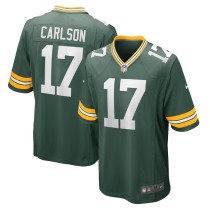 Men's Green Bay Packers Anders Carlson Green Game Jersey