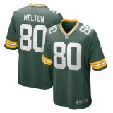 Men's Green Bay Packers Bo Melton Green Home Game Player Jersey