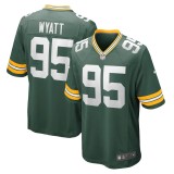 Men's Green Bay Packers Devonte Wyatt Green Player Game Jersey
