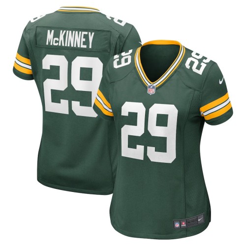 Women's Green Bay Packers Xavier McKinney Green Team Game Jersey