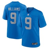 Men's Detroit Lions Jameson Williams Blue Alternate Game Jersey