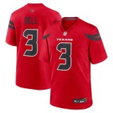 Men's Houston Texans Tank Dell Red Alternate Game Jersey