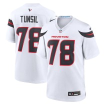 Men's Houston Texans Laremy Tunsil White Game Jersey