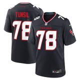 Men's Houston Texans Laremy Tunsil Navy Team Game Jersey
