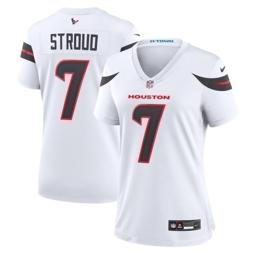 Women's Houston Texans C.J. Stroud White Game Jersey