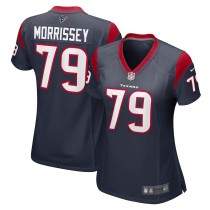 Women's Houston Texans Jimmy Morrissey Navy Game Jersey