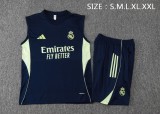 Real Madrid 25/26 Sleeveless Jersey and Shorts Set D2562