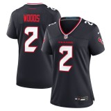 Women's Houston Texans Robert Woods Navy Team Game Jersey