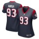 Women's Houston Texans Kurt Hinish Navy Game Player Jersey