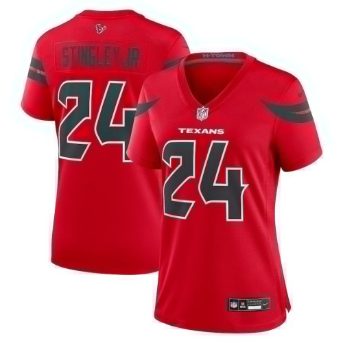 Women's Houston Texans Derek Stingley Jr. Red Alternate Game Jersey