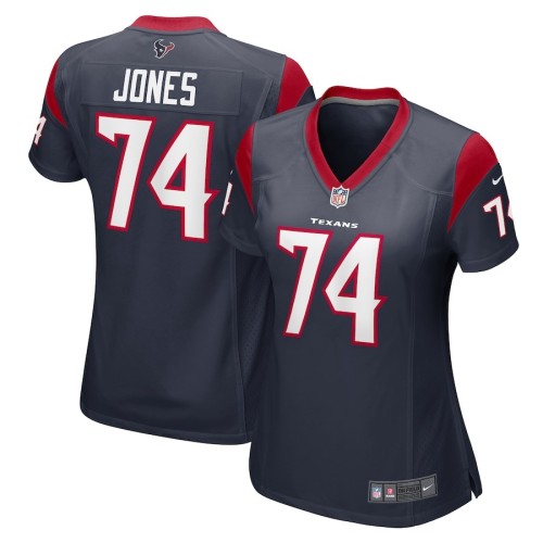 Women's Houston Texans Josh Jones Navy Team Game Jersey