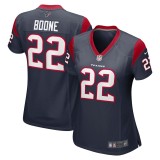 Women's Houston Texans Mike Boone Navy Game Player Jersey