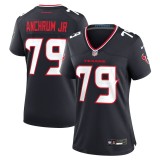 Women's Houston Texans Tremayne Anchrum Jr. Navy Team Game Jersey