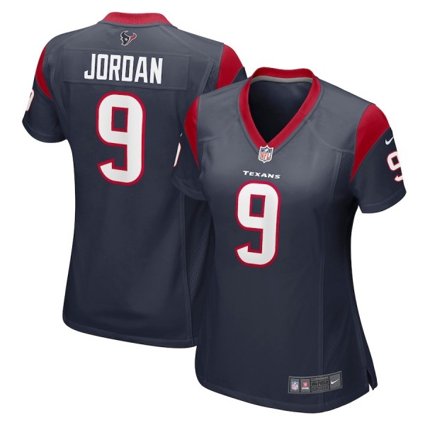 Women's Houston Texans Brevin Jordan Navy Game Jersey