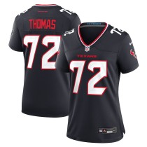Women's Houston Texans Jaylon Thomas Navy Team Game Jersey