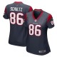 Women's Houston Texans Dalton Schultz Navy Team Game Jersey