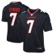 Youth Houston Texans C.J. Stroud Navy Game Jersey