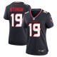Women's Houston Texans Xavier Hutchinson Navy Team Game Jersey